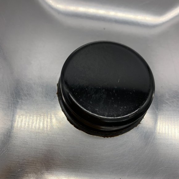 Vintage mid-century modern Garner Ware chrome Coffee & Tea canisters retro vibe - Picture 7 of 11